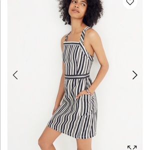 Madewell Apron Dress With Pockets